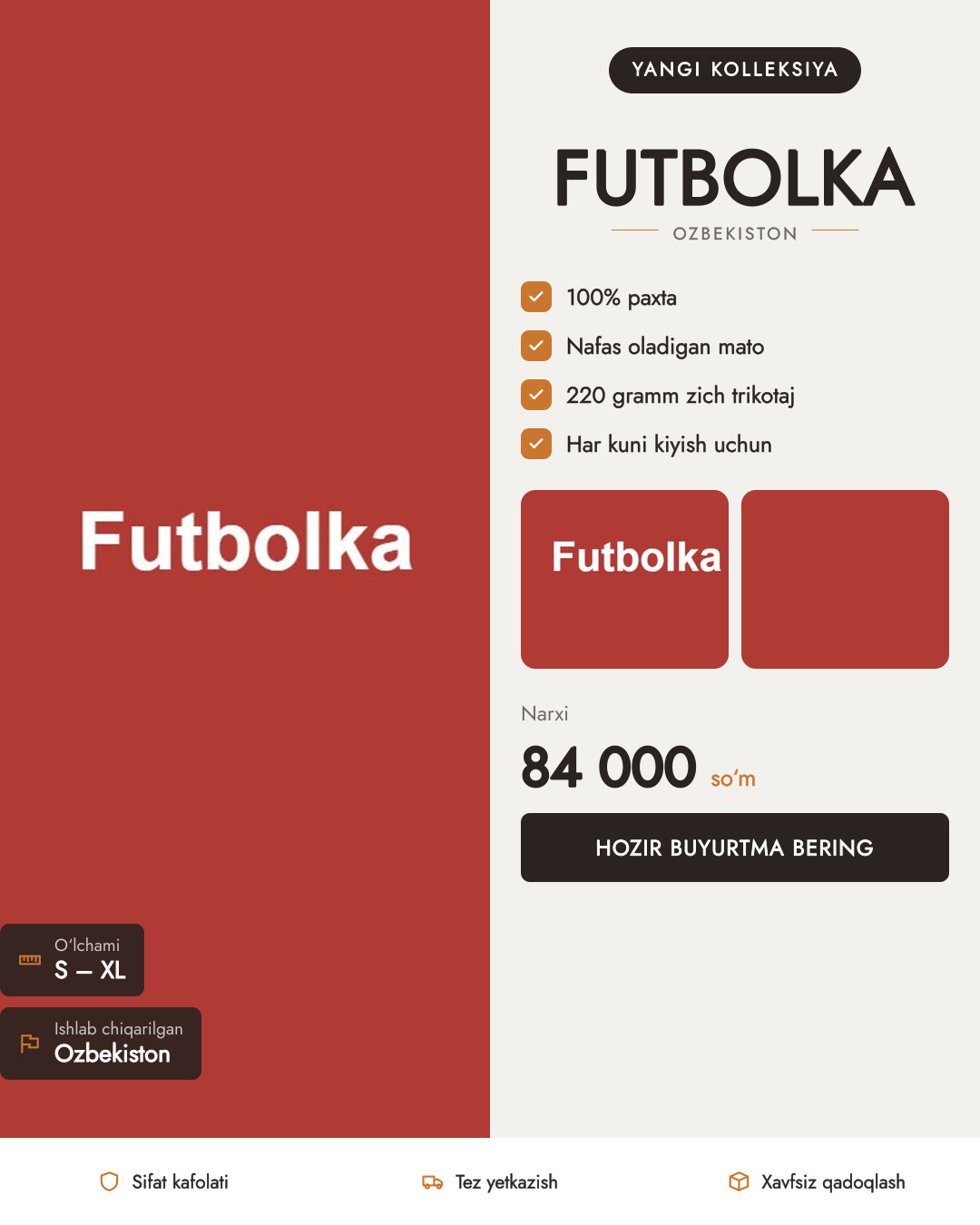 Paxta futbolka